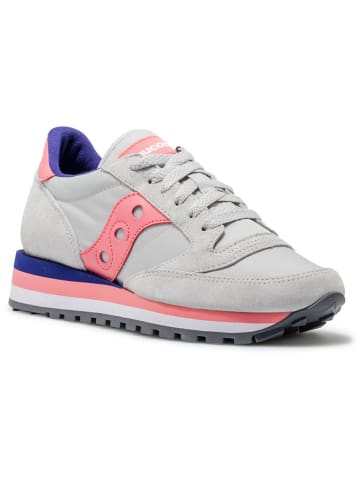Saucony Sneakers "Jazz Triple" grijs/roze