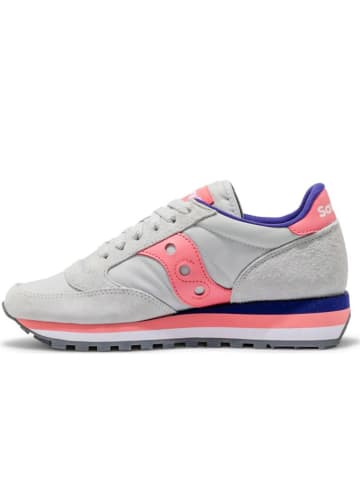 Saucony Sneakers "Jazz Triple" grijs/roze