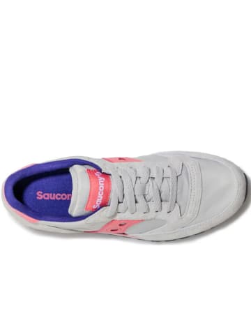 Saucony Sneakers "Jazz Triple" grijs/roze