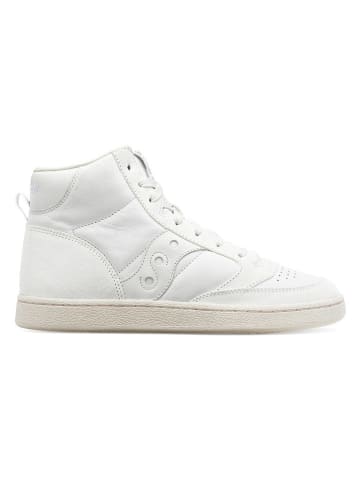 Saucony Leder-Sneakers "Jazz Court" in Weiß