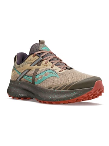 Saucony Hardloopschoenen "Ride 15" beige/bruin