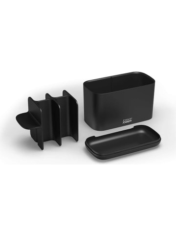 JosephJoseph Zahnbürstenhalter "Easy Store" in Schwarz  - (B)17,1 x (H)12,8 x (T)8,6 cm