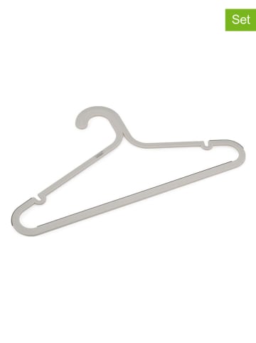 JosephJoseph 5er-Set: Kleiderbügel "Orderly" in Grau - (B)41,3 x (H)22 cm