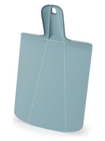 JosephJoseph Faltbares Schneidebrett "Chop2Pot" in Blau - (B)26,3 x (H)20,8 cm