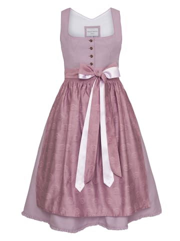 Melega Dirndl "Ivana" in Altrosa/ Lila