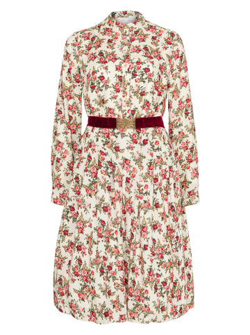 Melega Trachtenkleid "Lyssa" in Creme/ Bordeaux