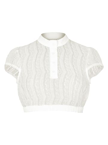 Melega Dirndlbluse "Sissi" in Creme