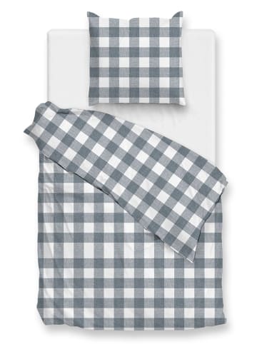 Zo!Home Beddengoedset "Quattro di Lino" wit/blauw