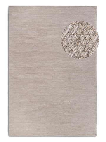 Elle Decoration Kurzflor-Teppich "Delhi" in Beige/ Weiß