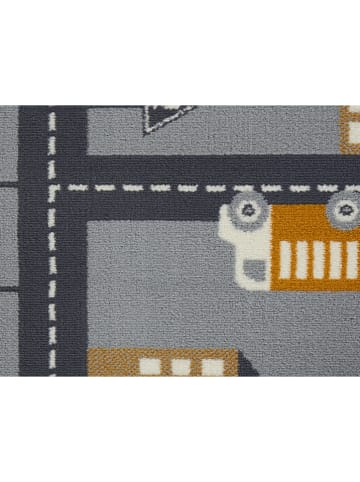 Hanse Home Laagpolig tapijt "Town" lichtgrijs/mosterdgeel