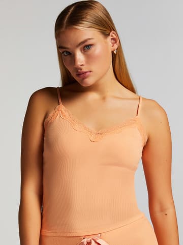 Hunkemöller Koszulka piżamowa w kolorze pomarańczowym