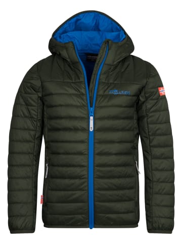 Trollkids Übergangsjacke "Eikefjord" in Dunkelgrün