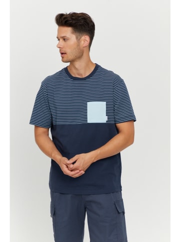 MAZINE Shirt "Felton" donkerblauw