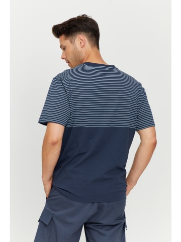 MAZINE Shirt "Felton" donkerblauw