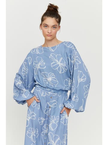 MAZINE Bluse "Lumi" in Hellblau