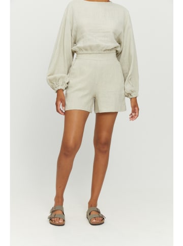 MAZINE Leinen-Shorts "Pinki" in Creme