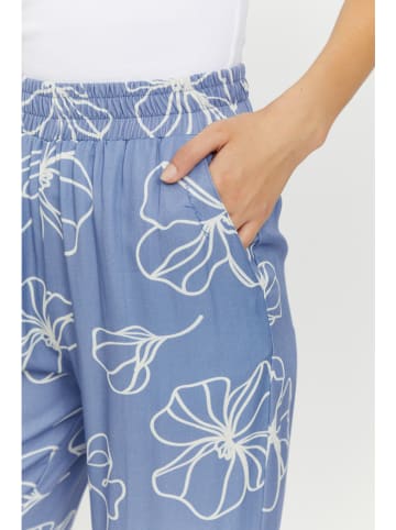 MAZINE Hose "Cherry" in Hellblau
