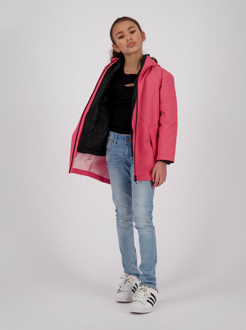 Vingino 2-in-1 regenjas "Monsoon" roze/zwart