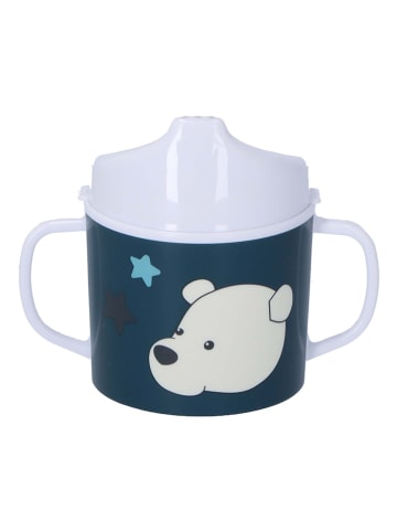 Sterntaler® Trinklernbecher "Elia" in Dunkelblau/ Hellblau - (H)12 cm