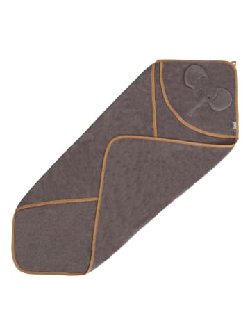 Sterntaler® Kapuzenbadetuch in Braun - (L)80 x (B)80 cm