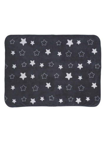 Sterntaler® Babydecke "Elia" in Schwarz/ Weiß - (L)100 x (B)75 cm