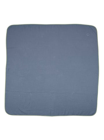 Sterntaler® Musselin-Decke "Emmis Garden" in Blau - (L)120 x (B)120 cm