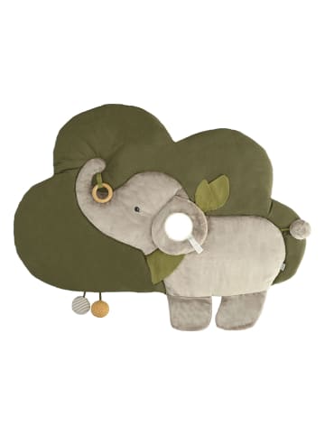 Sterntaler® Spieldecke in Khaki/ Grau - (L)110 x (B)83 cm