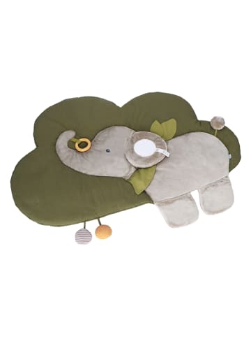 Sterntaler® Spieldecke in Khaki/ Grau - (L)110 x (B)83 cm