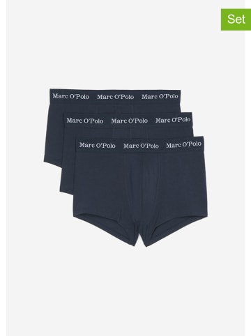 Marc O´Polo 3er-Set: Boxershorts in Dunkelblau