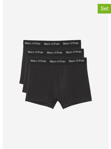 Marc O´Polo 3er-Set: Boxershorts in Schwarz