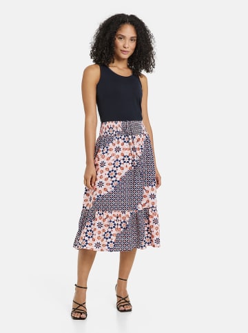 Gerry Weber Rok donkerblauw/rosé
