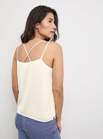 Gerry Weber Top w kolorze kremowym