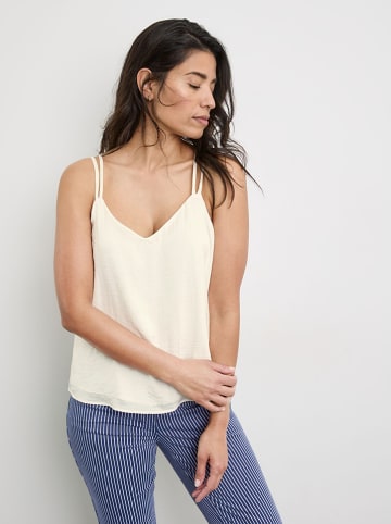 Gerry Weber Top w kolorze kremowym