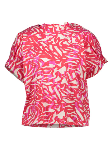 TAIFUN Bluse in Pink/ Creme
