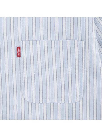 Levi's Kids Hemd in Hellblau/ Weiß