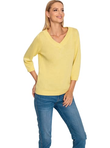 Heine Pullover in Gelb