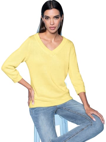 Heine Pullover in Gelb