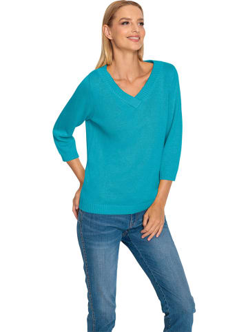 Heine Pullover in Türkis