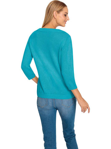Heine Pullover in Türkis