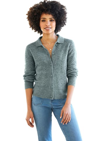 Heine Cardigan in Blaugrau