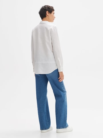 OPUS Bluse in Weiß