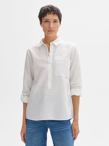OPUS Bluse in Weiß