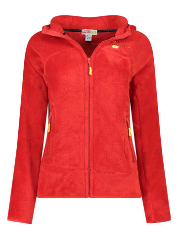 Canadian Peak Fleecejacke "Upaloodeak" in Rot
