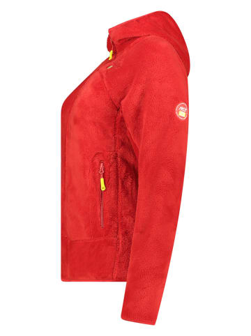 Canadian Peak Fleecejacke "Upaloodeak" in Rot