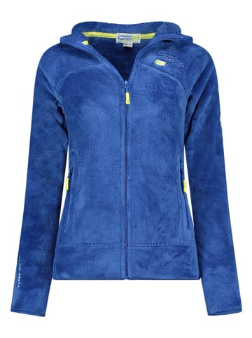 Canadian Peak Fleecejacke "Upaloodeak" in Blau