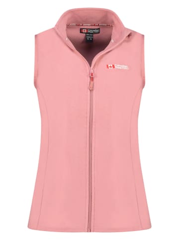 Canadian Peak Fleeceweste "Vugeak" in Rosa
