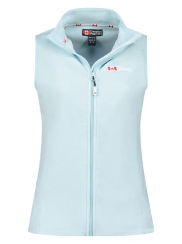 Canadian Peak Fleece bodywarmer "Vugeak" lichtblauw