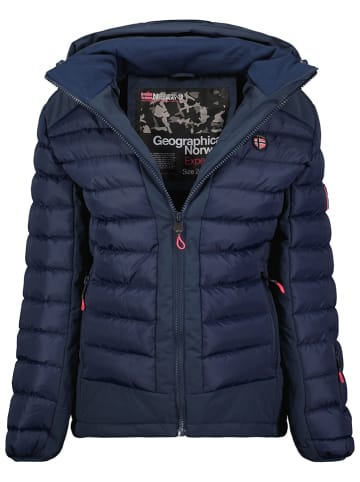 Canadian Peak Steppjacke "Aurelieneak" in Dunkelblau