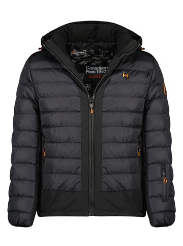 Canadian Peak Steppjacke "Aurelieneak" in Schwarz