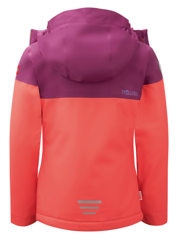 Trollkids Ski-/ Snowboardjacke "Hallingdal" in Orange/ Pink